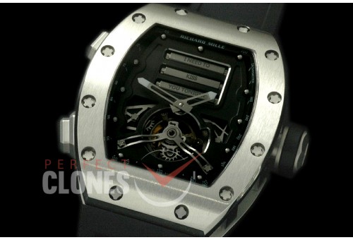RM069-101 Erotic Tourbillon SS/RU Skeleton Oracle Complications Customs Asian Mod Movt 