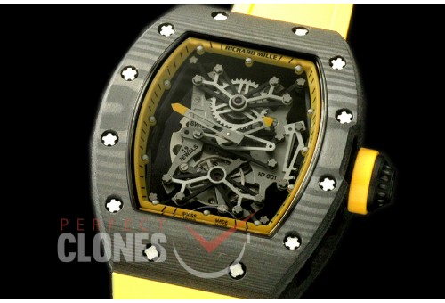 RM050-125 RM050-27-01 USA Limited Ed Tourbillon NTPT/RU Skeleton Asian Mod Movt 