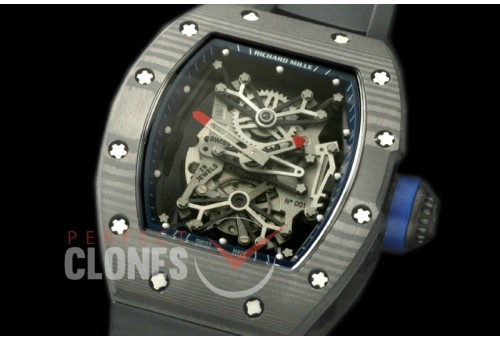 RM050-124 RM050-27-01 USA Limited Ed Tourbillon NTPT/RU Skeleton Asian Mod Movt 