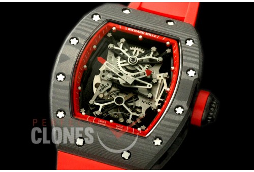 RM050-123 RM050-27-01 USA Limited Ed Tourbillon NTPT/RU Skeleton Asian Mod Movt 