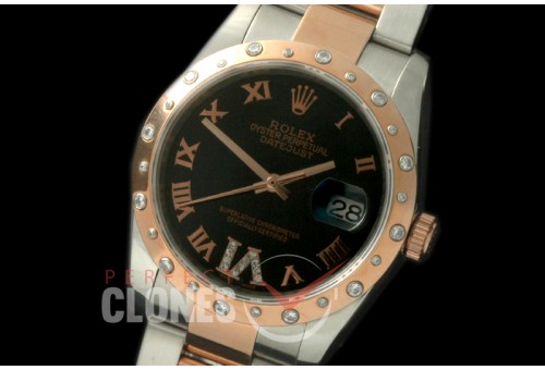 RDJMTR00501D2 SS/RG Oyster Purple Roman/Diam A-2836