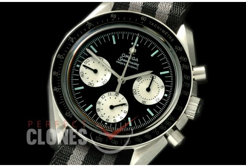 0OMSP00055N Speedmaster Moonwatch SS/NT Black Venus 75 HW