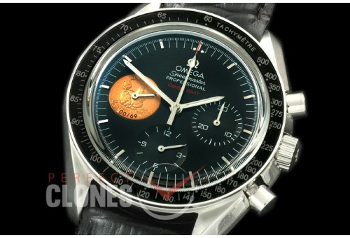 0OMSP00064L Speedmaster Apollo 11 SS/LE Black Venus 75 HW