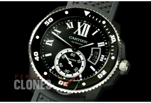 CARCC00062R Calibre de Cartier PVD/RU Black Miyita 8205