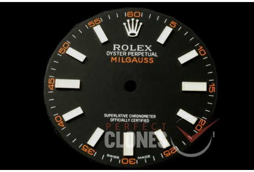 RLACC-986 Milgauss 116400GV Black Dial for Calibre 3131 - Can Fit Genuine