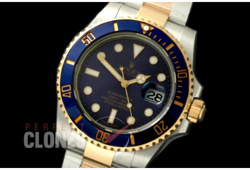 RLST-18K-112 116613 Blue TT Sub SA 3135