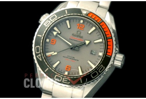 OMCPO435-202S 2016 Planet Ocean Grey SS/SS Asian 2824/8900