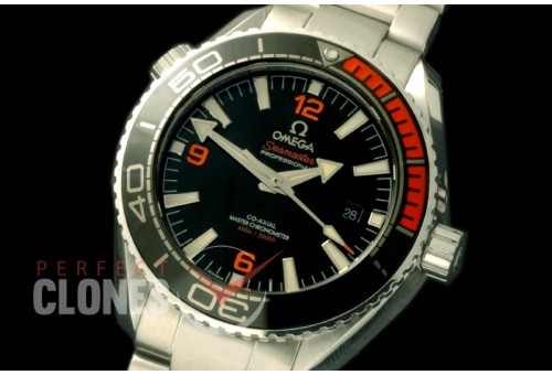 OMCPO435-201S 2016 Planet Ocean Black SS/SS Asian 2824/8900