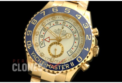 0 RYM2-026 Yachtmaster II 116688 YG/YG White A-7750 