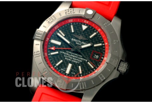 BLSW00064 Seawolf II GMT 2015 SS/RU CF Black/Red Stick A-2836