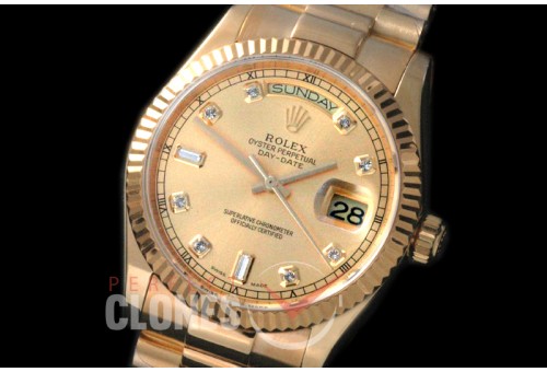 RL36DD-YG-18K-033 118238 YG/YG Gold Diamond Swiss 2836