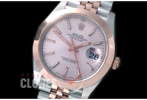 R41DJTR-858 126301 SS/RG Fluted/Jubilee Rose Gold Sticks SA 3235