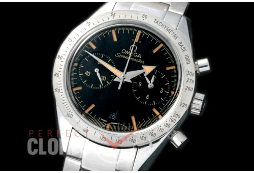 OMSP00706 Speedmaster SS/SS Black/Rose Gold A-7750 Mod to Calibre 9300 Functions