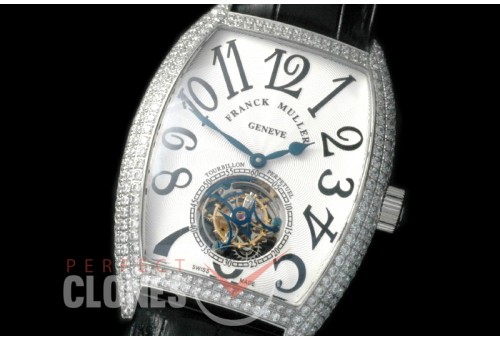 FMAET00101D Curvex Aeternitas Tourbillon SS/LE White Fly Man Tourbillon 