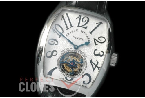 FMAET00101 Curvex Aeternitas Tourbillon SS/LE White Fly Man Tourbillon 