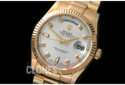 RL36DD-YG-18K-032 118238 YG/YG Silver Diamond Swiss 2836