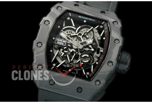 RM035-02-102 Rafal Nadal Tourbilon NTPT/RU Skeleton Customized Movt