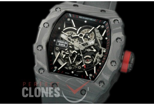 RM035-02-101 Rafal Nadal Tourbilon NTPT/RU Skeleton Customized Movt