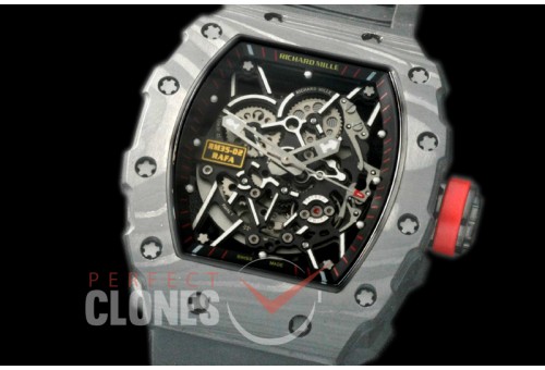 RM035-02-106 Rafal Nadal Tourbilon NTPT/RU Skeleton Customized Movt