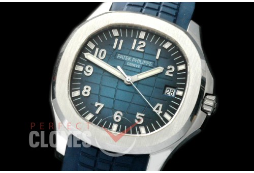 PPAQ01035R Aquanaut Jumbo V3 Auto SS/RU Blue Miyota 9015 Modified Calibre 324SC