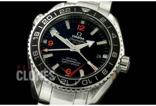OMCPOGMT-102 Planet Ocean GMT Ceramic Black SS/SS A-2836
