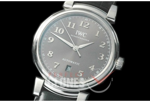 IWDV-014 Da Vinci Automatic IW3566 SS/LE Grey A-2892 
