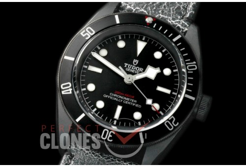 TU00097 Heritage Black Bay Dark 79230DK PVD/LE Black Asian Clone 2824