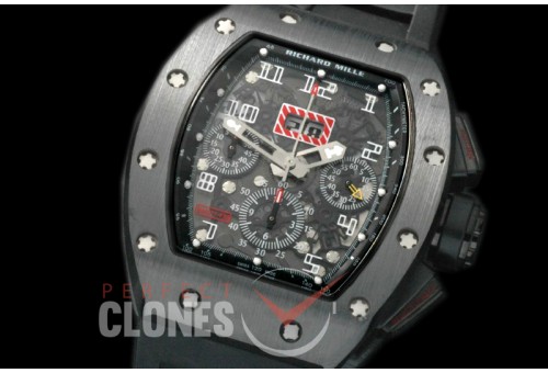 RM011-021 Felipe Messa Carbon PVD/RU Black A-7750 28800