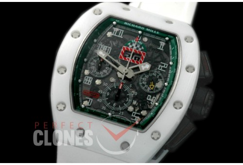 RM011-01-126 Lemans Classic White TPZ/RU Black/Green A-7750 28800