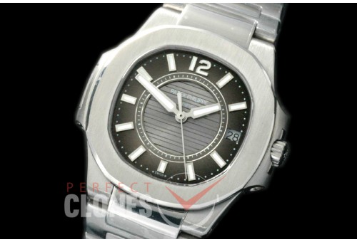 0 PPNTL-013 Nautilus Ladies 7011 SS/SS Grey Swiss Quartz 