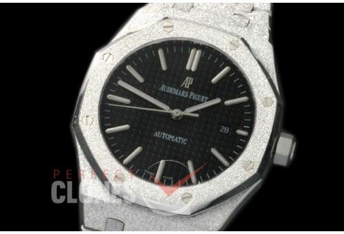 AP15410-102 AP154010 Royal Oak Frosted SS/SS Black Asian 2813 / 3120
