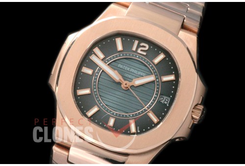 0 PPNTL-024 Nautilus Ladies 7011 RG/RG Blue Swiss Quartz 