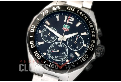 0 0 TGF1-00902 Formula 1 Team Chronograph SS/SS Black OS 10 Qtz