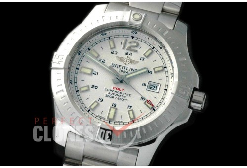 BLCT00051 Colt 44 Automatic SS/SS White Asian 2824 
