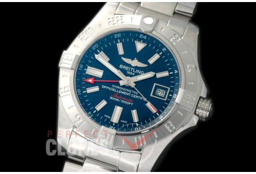 0 BLSA2-1003 Avenger II GMT SS/SS Blue Asian 2836