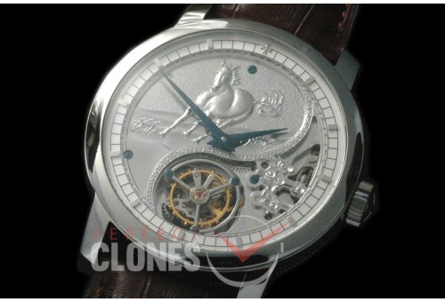 0 VCZ-097 Legend of the Chinese Zodiac - Year of the Horse Tourbillon SS/LE Flying Man Tourbillon 