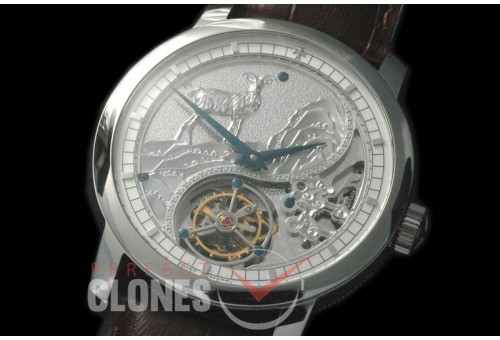 0 VCZ-098 Legend of the Chinese Zodiac - Year of the Goat Tourbillon SS/LE Flying Man Tourbillon 