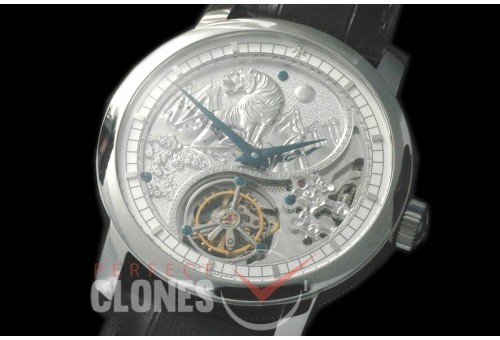0 VCZ-093 Legend of the Chinese Zodiac - Year of the Tiger Tourbillon SS/LE Flying Man Tourbillon 