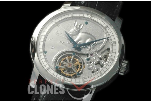 0 VCZ-094 Legend of the Chinese Zodiac - Year of the Rabbit Tourbillon SS/LE Flying Man Tourbillon 