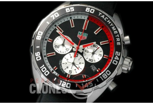 0 TGF1-00072RR-1 Formula 1 Team Redbull Special Ed Chronograph SS/RU Black/Red OS 10 Qtz