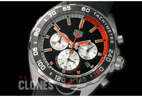 0 TGF1-00072OR-1 Formula 1 Team Redbull Special Ed Chronograph SS/RU Black/Orange OS 10 Qtz