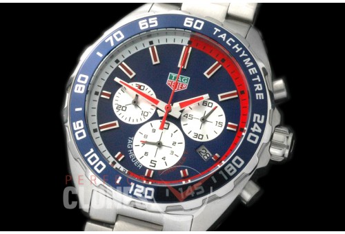 0 TGF1-00073BR Formula 1 Team Redbull Special Ed Chronograph SS/SS Blue/Red OS 10 Qtz
