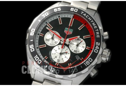0 TGF1-00072BR Formula 1 Team Redbull Special Ed Chronograph SS/SS Black/Red OS 10 Qtz