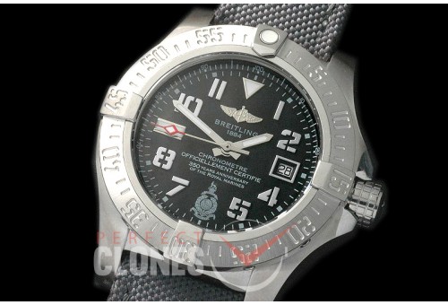 BLSW00003N Avenger Seawolf for Royal Marines 350 Anniversary Limited Ed SS/NY Grey Asian Clone 2836