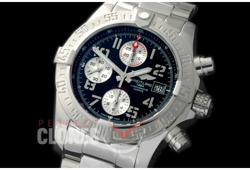 BLSA00021 GF Avenger II Chrono SS/SS Black Num A-7750 28800