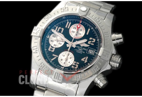 BLSA00022 GF Avenger II Chrono SS/SS Blue Num A-7750 28800