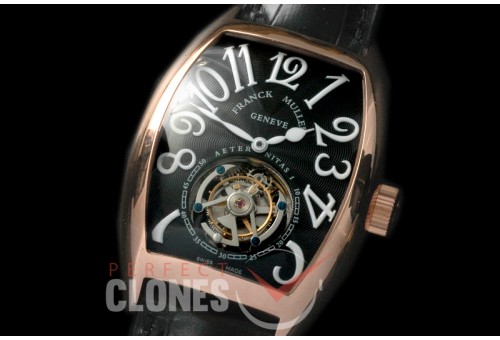 FMAET00087 Curvex Aeternitas Tourbillon RG/LE Black Fly Man Tourbillon 