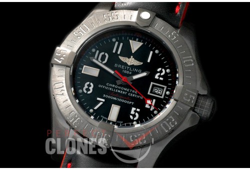 BLSW00012N Avenger Seawolf Blacksteel Code Red DLC/NY Black Asian Clone 2836