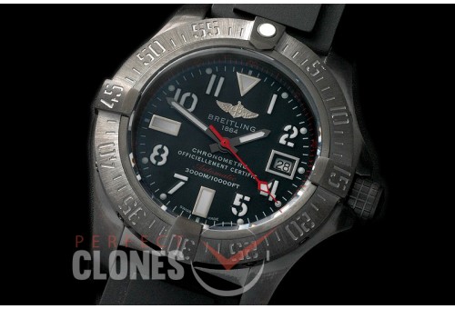 BLSW00012R Avenger Seawolf Blacksteel Code Red DLC/RU Black Asian Clone 2836