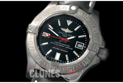 BLSW00017N Avenger Seawolf Blacksteel Code Red DLC/NY Black Asian Clone 2836